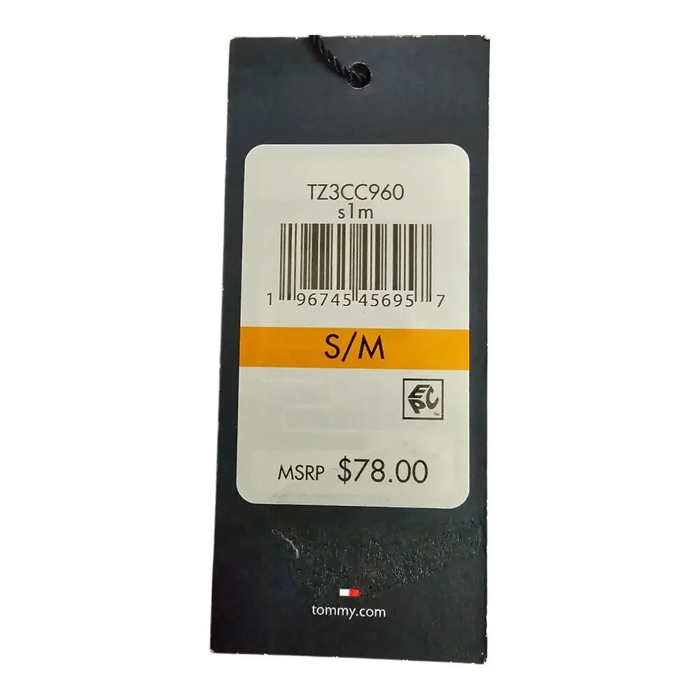 Tommy Hilfiger Women’s Drawstring Cover-Up‎ Dress Soft White Multi Size S/M